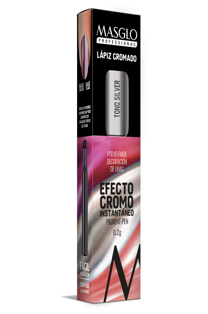 LÁPIZ CROMADO MASGLO PROFESSIONAL SILVER 0,2 GR – Masglo