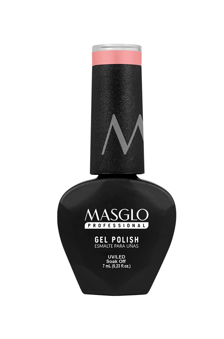BOMBÓN - ESMALTE SEMIPERMANENTE MASGLO PROFESSIONAL GEL POLISH 7 ML CREMOSO - GAMA ROSADO
