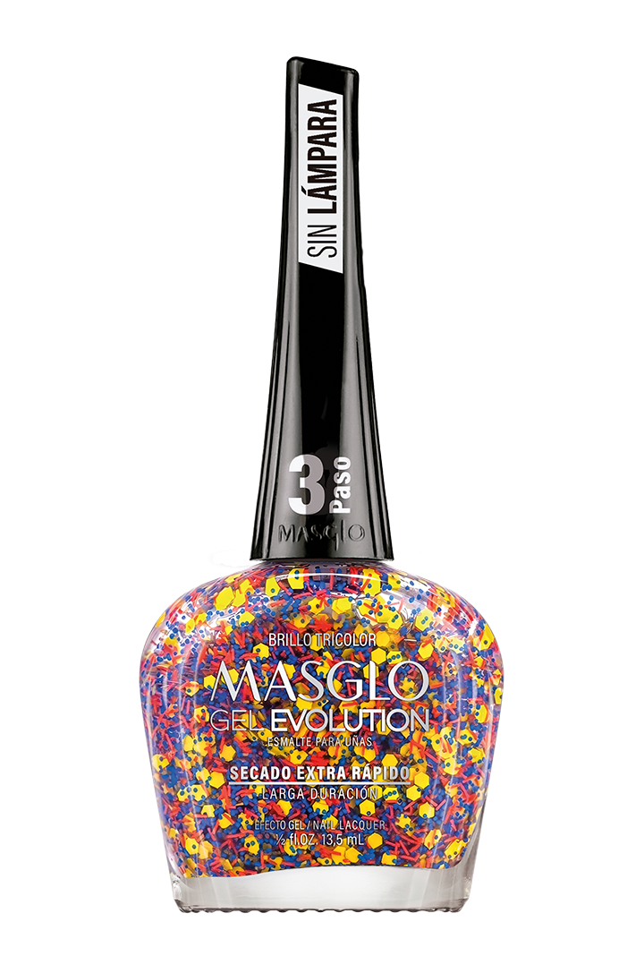 BRILLO TRICOLOR GEL EVOLUTION MASGLO 13,5 ML