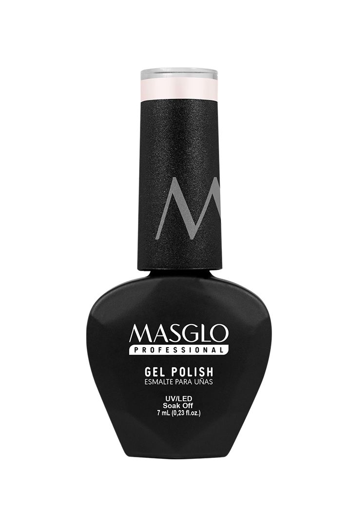 EJECUTIVA - ESMALTE SEMIPERMANENTE MASGLO PROFESSIONAL GEL POLISH 7 ML TRASLÚCIDO - GAMA BLANCO