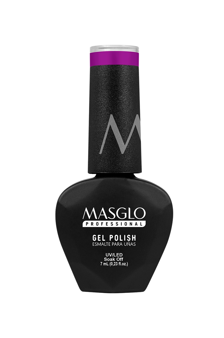 EXÓTICA - ESMALTE SEMIPERMANENTE MASGLO PROFESSIONAL GEL POLISH 7 ML CREMOSO - GAMA MORADO