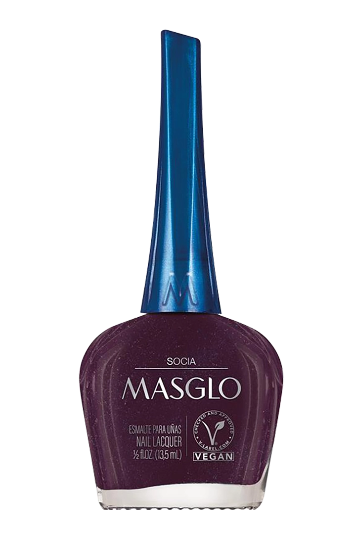 SOCIA MASGLO CLUB - ESMALTE TRADICIONAL MASGLO 13,5 ML - GAMA MORADO