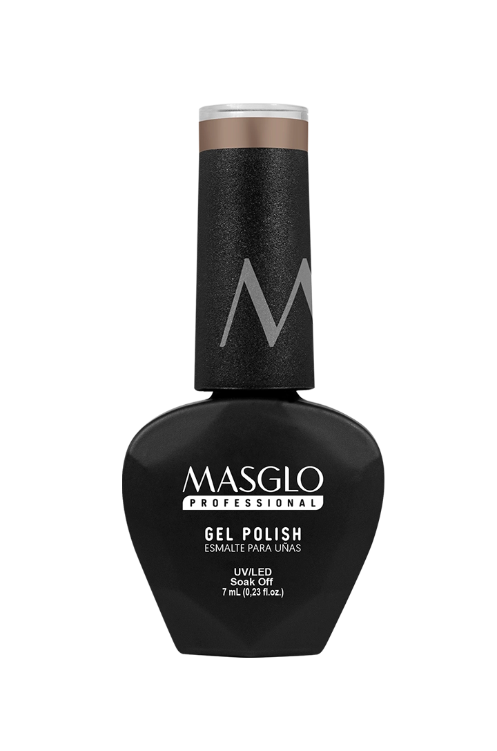 PRIMERA DAMA - ESMALTE SEMIPERMANENTE MASGLO PROFESSIONAL GEL POLISH 7 ML CREMOSO - GAMA MARRÓN